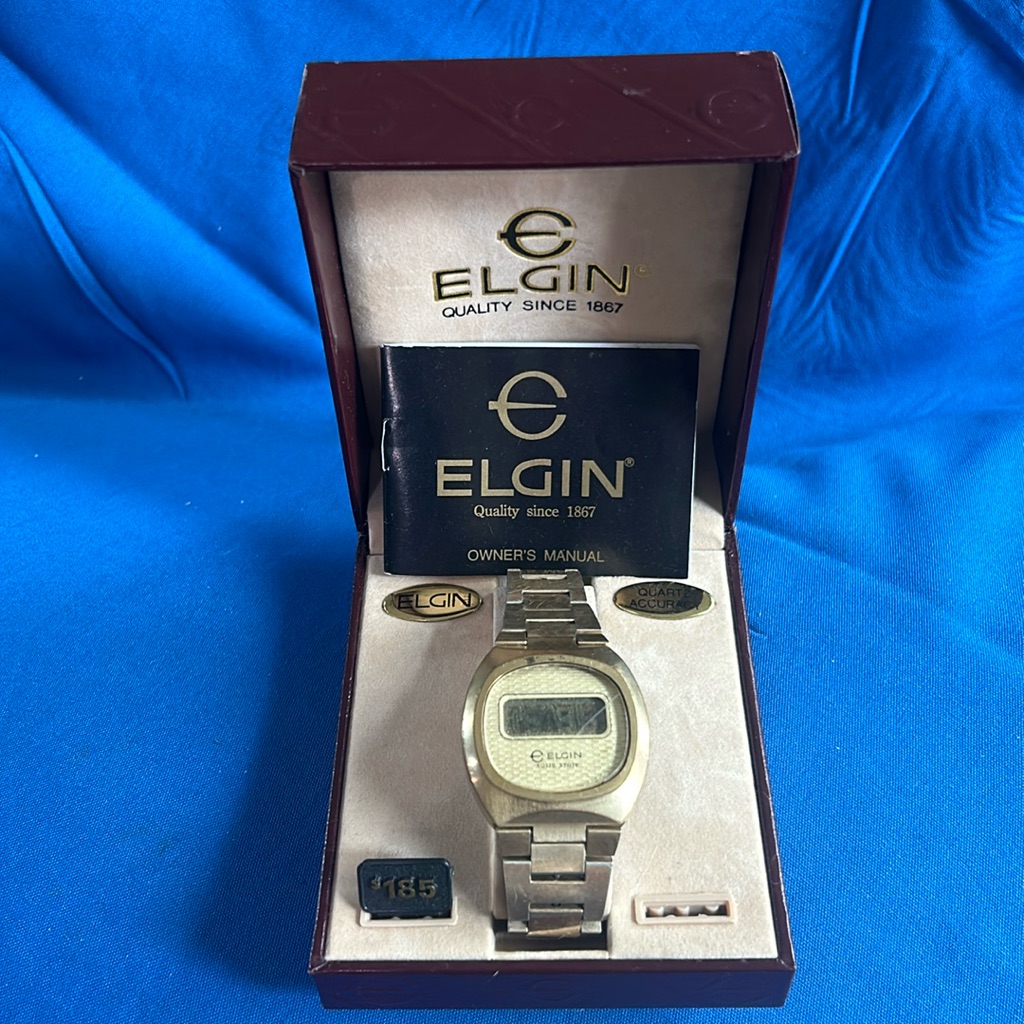 Mens Gold Filled Elgin Watch